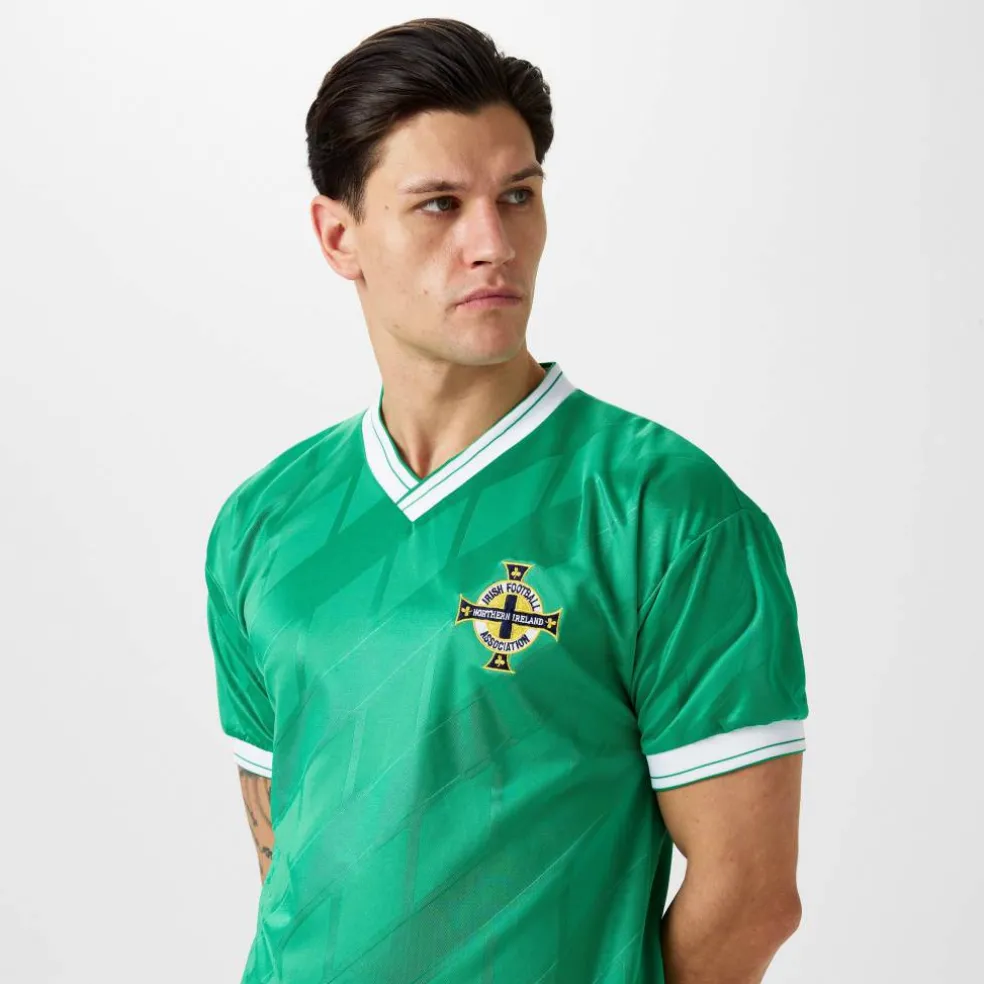 SDraw Northern Ireland '86 Home Shirt Adults
