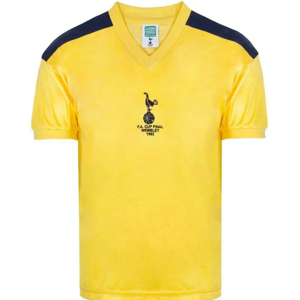 SD Tottenham Hotspur Retro Away Shirt 1982 Mens