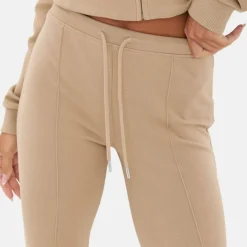 Seam Detail Flared Jogger