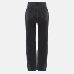Seam Detail Straight Leg Jeans