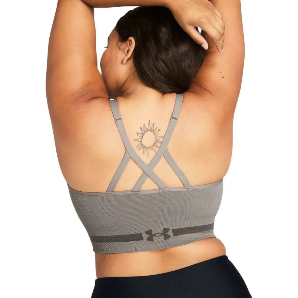 Seamless Low Impact Longline Sports Bra