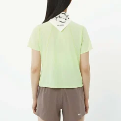 SHAKEout Air Cropped Running Tee Womens