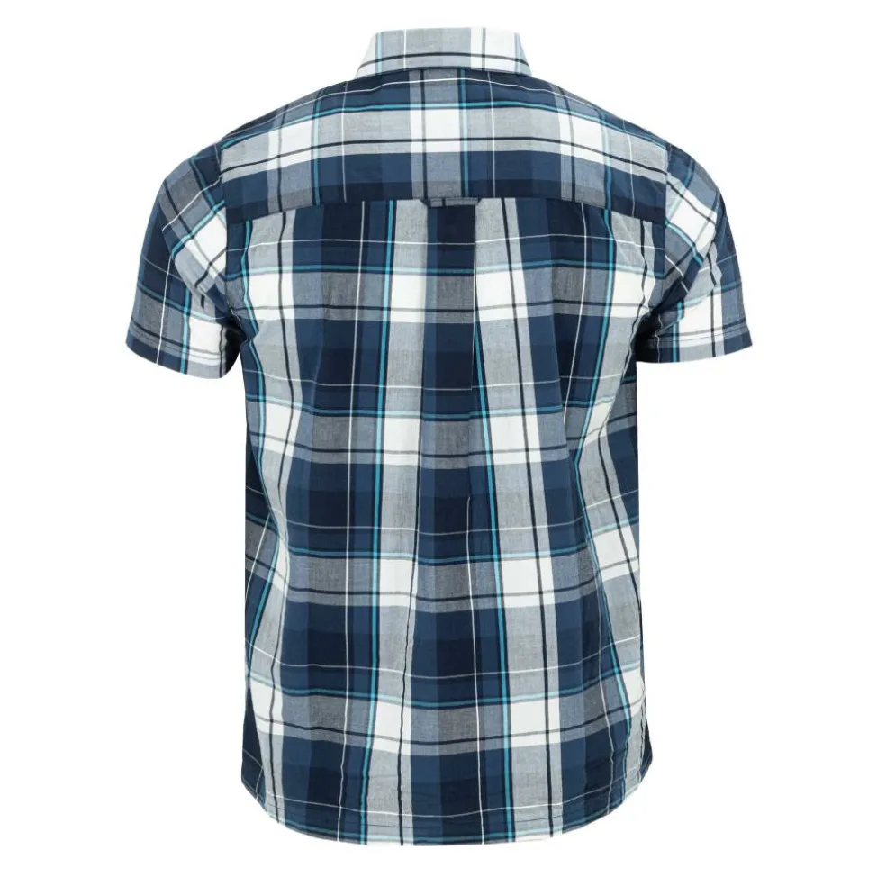 Short Sleeve Check Shirt Mens