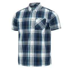 Short Sleeve Check Shirt Mens