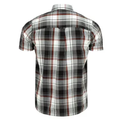 Short Sleeve Check Shirt Mens