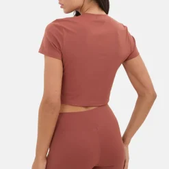 Short Sleeve Crop Top