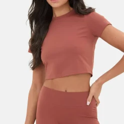 Short Sleeve Crop Top