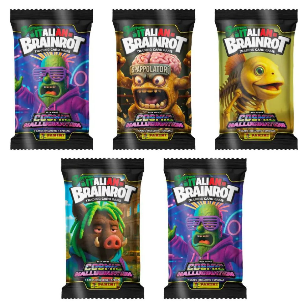 Skifidol Italian Brainrot Cosmic Hallucination Trading Card Collection - Multiset