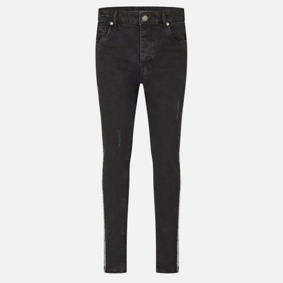 Skinny Fit Denim Jean with Button Fly