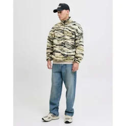 Skin Teddy Fleece Half Zip Top Mens