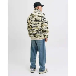 Skin Teddy Fleece Half Zip Top Mens