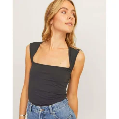 Sleeveless Square Neck Top Ladies