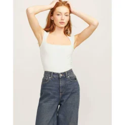 Sleeveless Square Neck Top Ladies