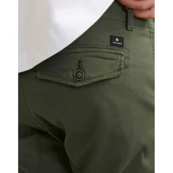 Slim Stretch Cuffed Cargo Pants