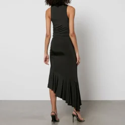 Slinky Asymmetric Dress