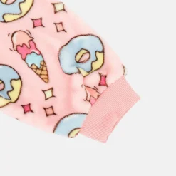 Snuggle Hoodie Ice Cream Pattern Junior Girls