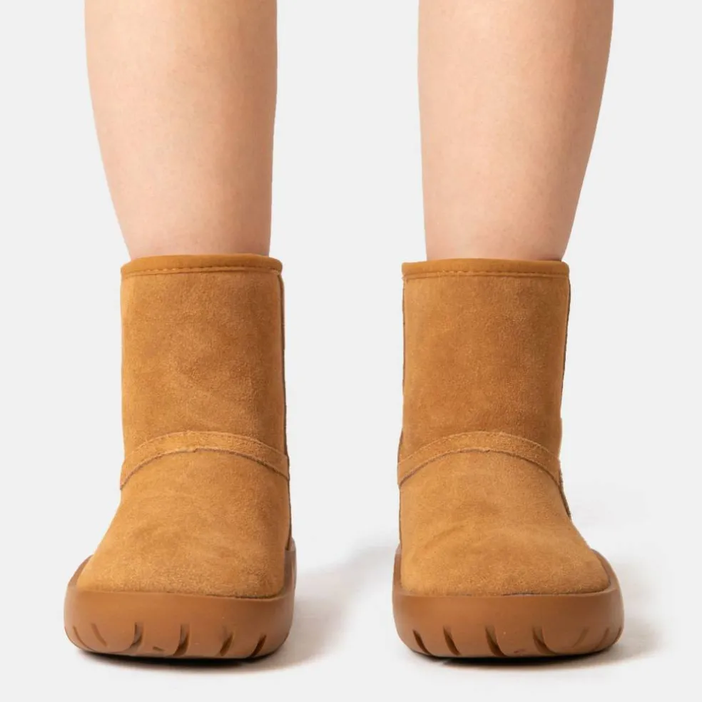 Snug Womens Classic Slip On Ankle Boots