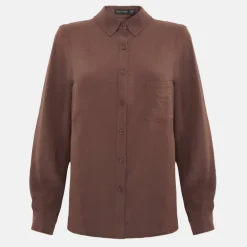 Soft Crepe Long Sleeve Shirt