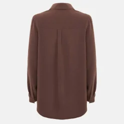 Soft Crepe Long Sleeve Shirt