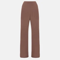 Soft Crepe Wide Leg Trousers
