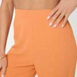 Soft Crepe Wide Leg Trousers