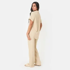 Soft Crepe Wide Leg Trousers