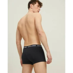 Solid Mens 10-Pack Boxer Trunks