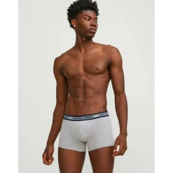 Solid Mens 10-Pack Boxer Trunks