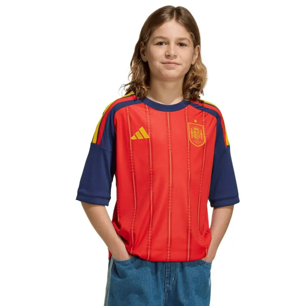 Spain Home Shirt World Cup 2026 Juniors