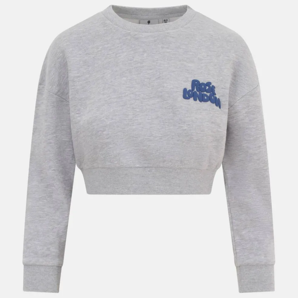 Sports Crop Sweatshirt Junior Girls