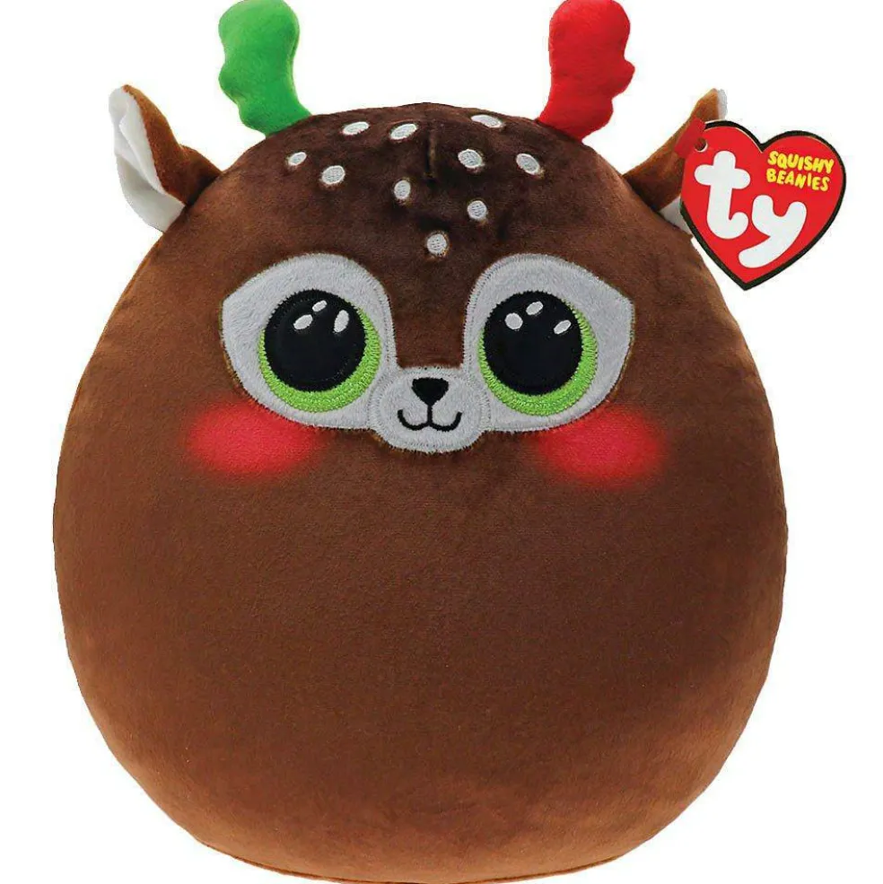 Squishy Beanie - 14 Inch Christmas Reindeer