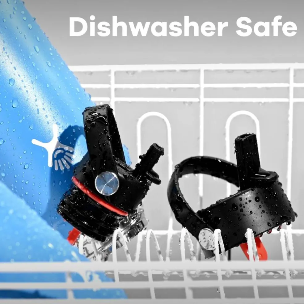 Standard Mouth Water Bottle 621 ml (21 oz) with Flex Straw Cap
