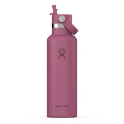 Standard Mouth Water Bottle 621 ml (21 oz) with Flex Straw Cap