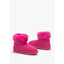Studio Girls Cable Knit Slipper Boot