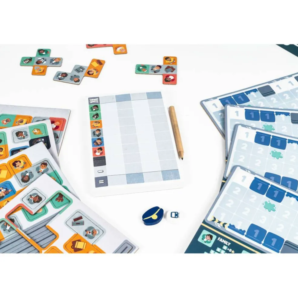 Subway Squeeze Board Game