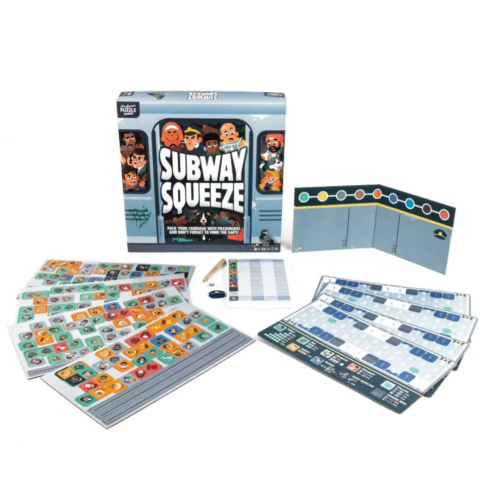 Subway Squeeze Board Game