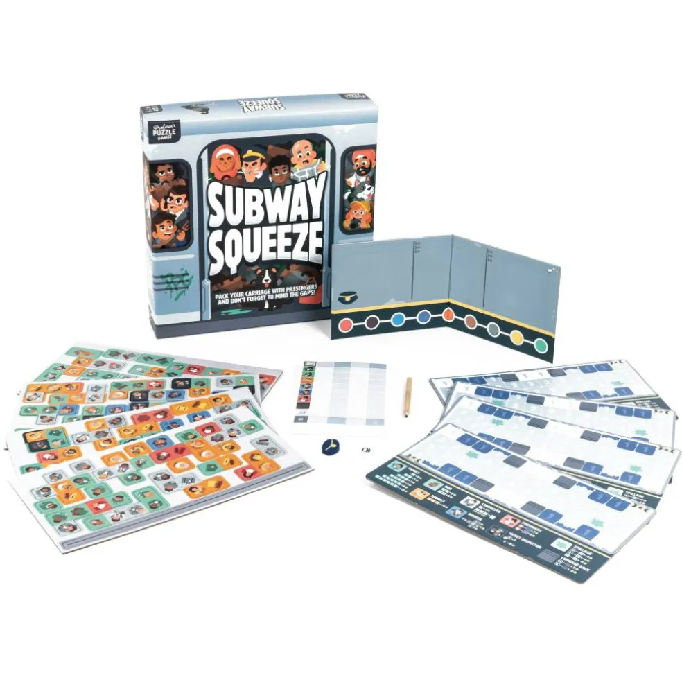 Subway Squeeze Board Game