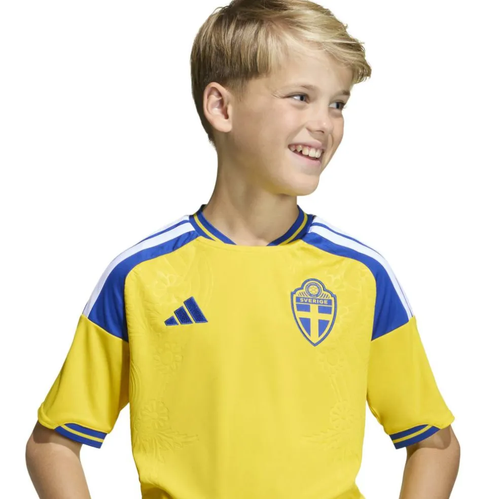 Sweden Home Shirt World Cup 2026 Juniors