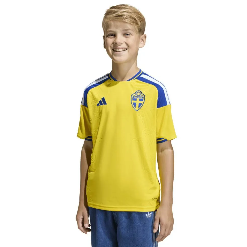 Sweden Home Shirt World Cup 2026 Juniors