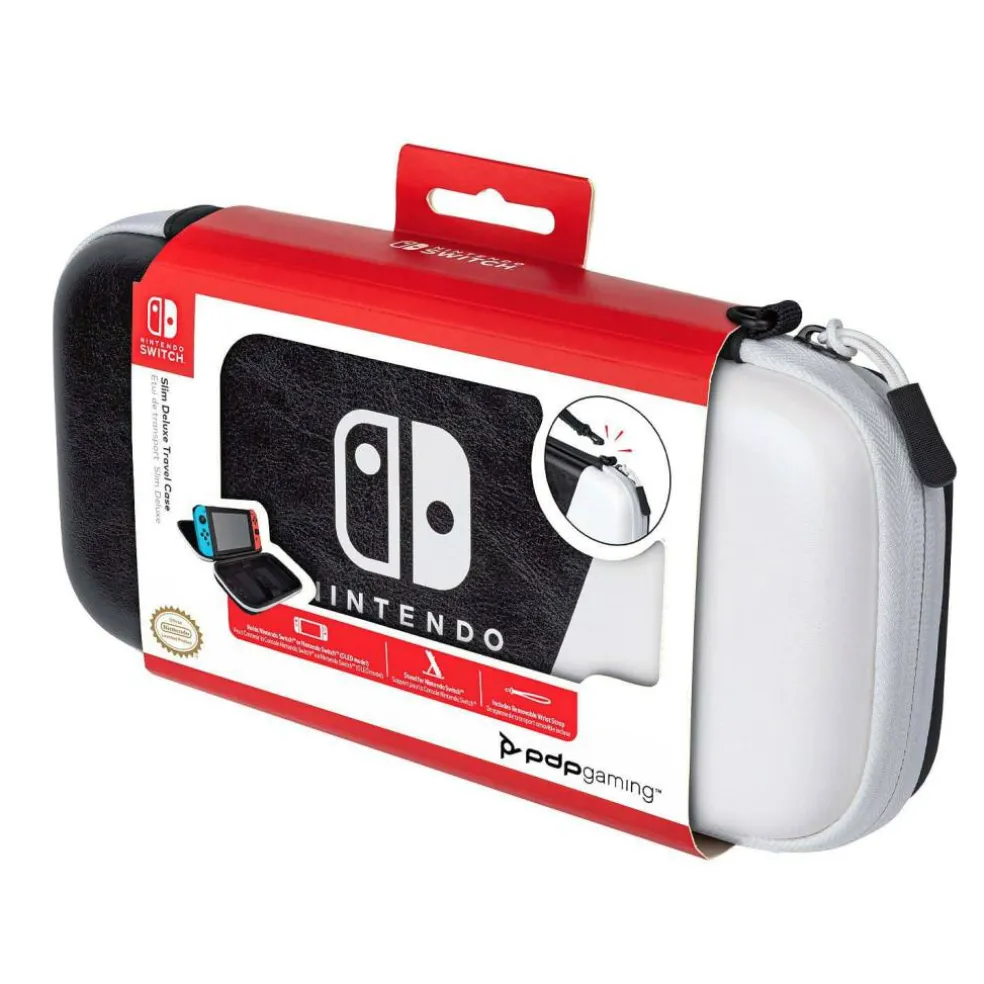 Switch Slim Deluxe Travel Case: Black & White