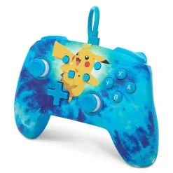 Switch Wired Controller - Tie Dye Pikachu