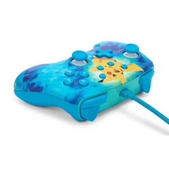 Switch Wired Controller - Tie Dye Pikachu