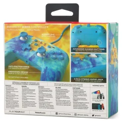 Switch Wired Controller - Tie Dye Pikachu
