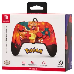 Switch Wired Controller - Charizard Vortex
