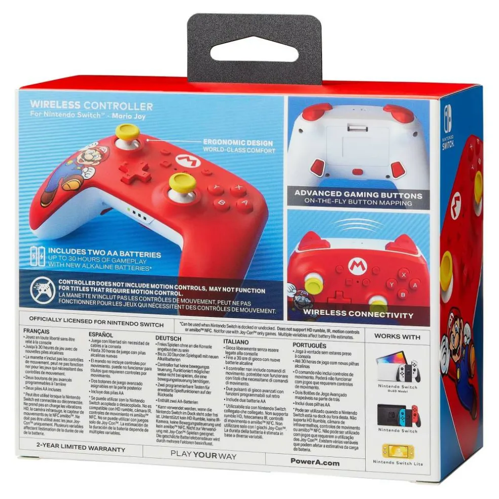 Switch Wireless Controller - Mario Joy