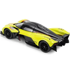 Team CMJ Die Cast Car 1:18 Scale Aston Martin Valkyrie Lime Green
