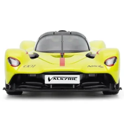 Team CMJ Die Cast Car 1:18 Scale Aston Martin Valkyrie Lime Green