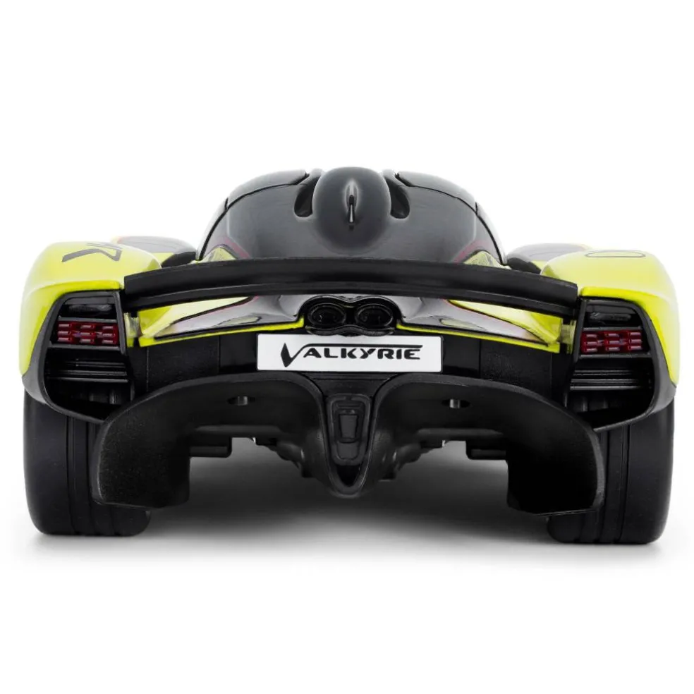 Team CMJ Die Cast Car 1:18 Scale Aston Martin Valkyrie Lime Green