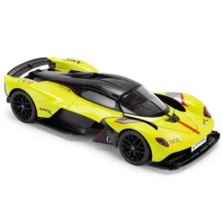Team CMJ Die Cast Car 1:18 Scale Aston Martin Valkyrie Lime Green