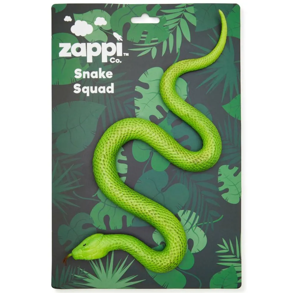 Team Zappi Co Bamboo Leaf Green - TPR Snake 60 cm